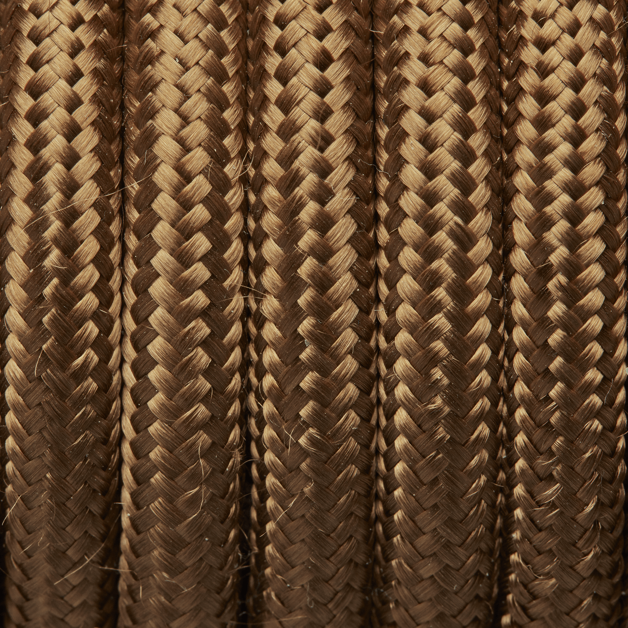 Bronze Round Fabric Flex - Braided Cloth Cable Lighting Wire Industville FL-R-BZ