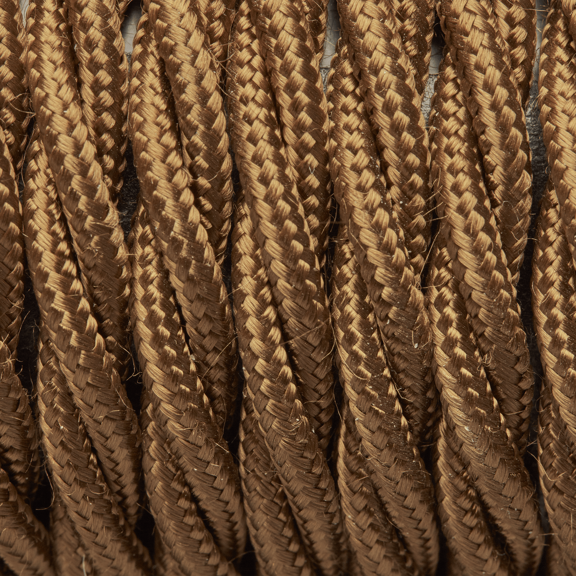 Bronze Twisted Fabric Flex - Braided Cloth Cable Lighting Wire Industville FL-T-BZ