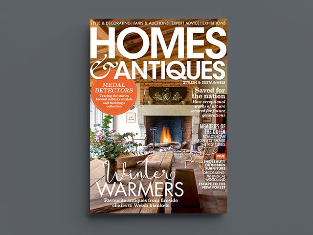 Homes & Antiques magazine, Dec 2022 issue