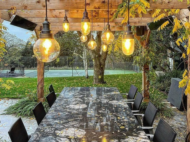 Outdoor Dining Lighting Home Garden Lights