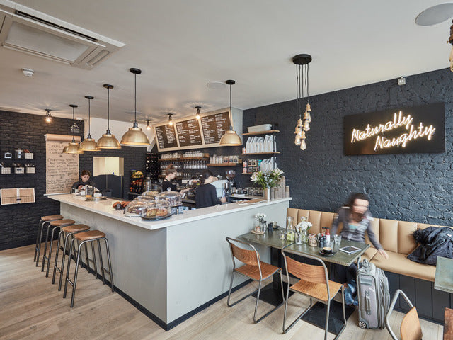 Simple Modern Coffee Shop Design Unique Solid Wood Cafe Interior