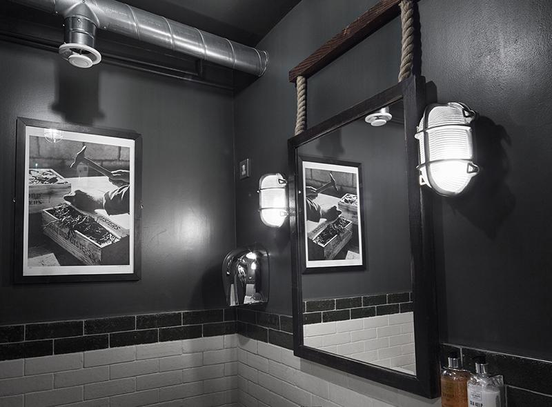 Commercial Washroom Interior Design Lighting Trends - Industville