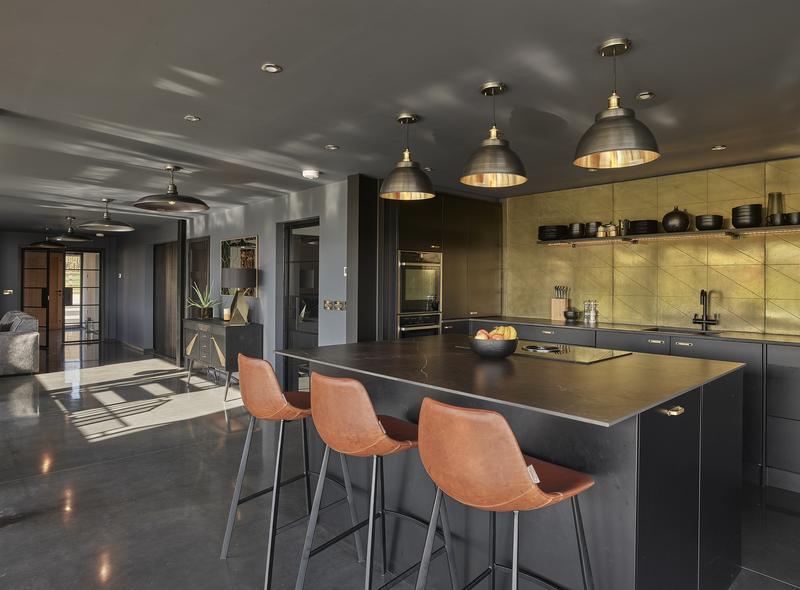 Black Interior Designs Bars