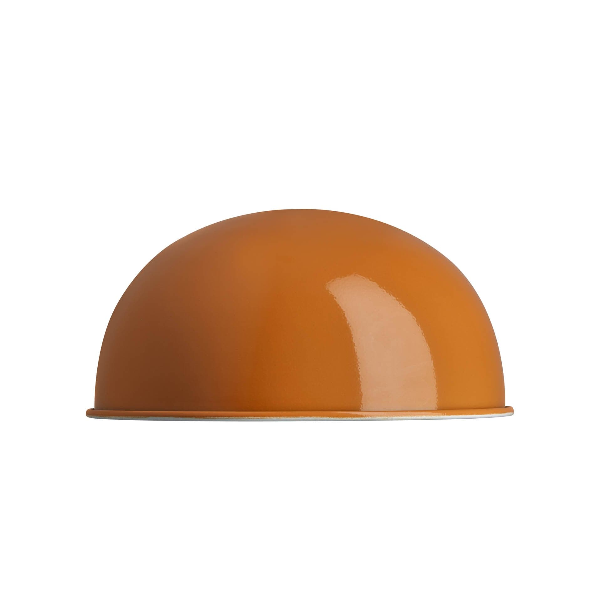 Dome - 8 inch - Orange - Shade only Industville D8-OR-SO