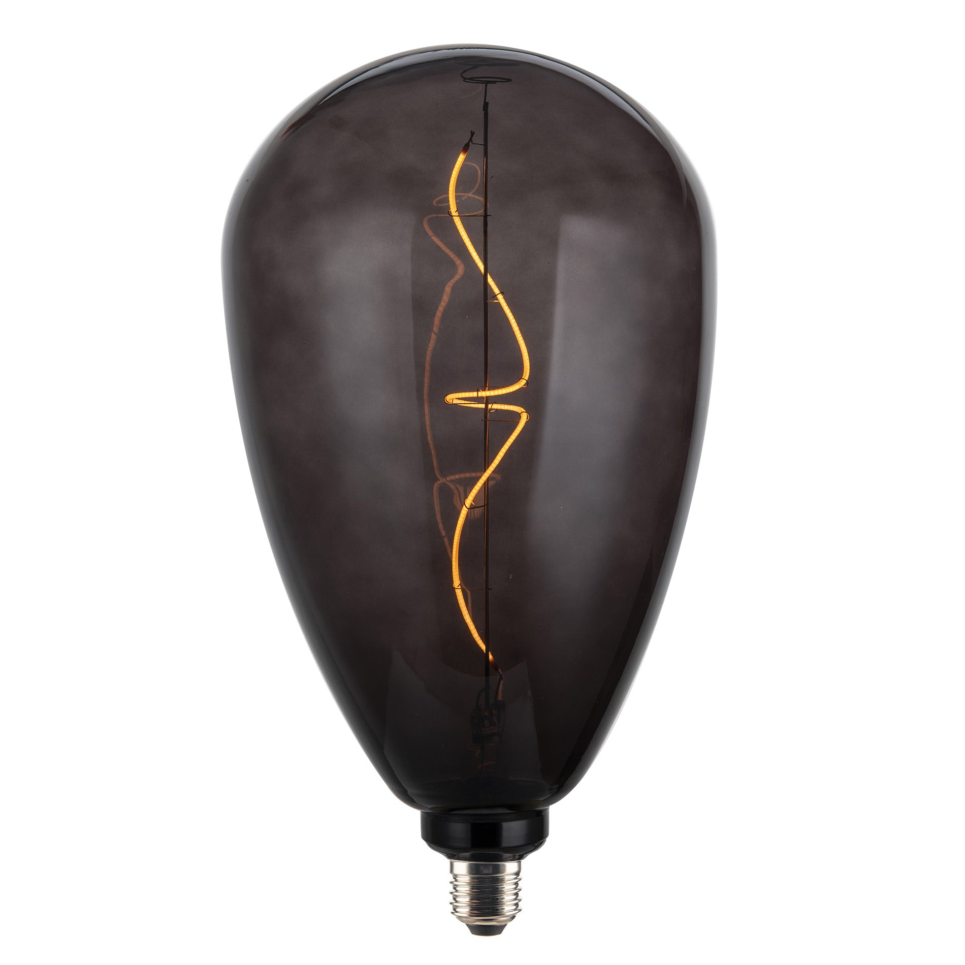 Giant LED Soft Filament Dimmable Bulb - 4W E27 S173 - Amber | Free ...