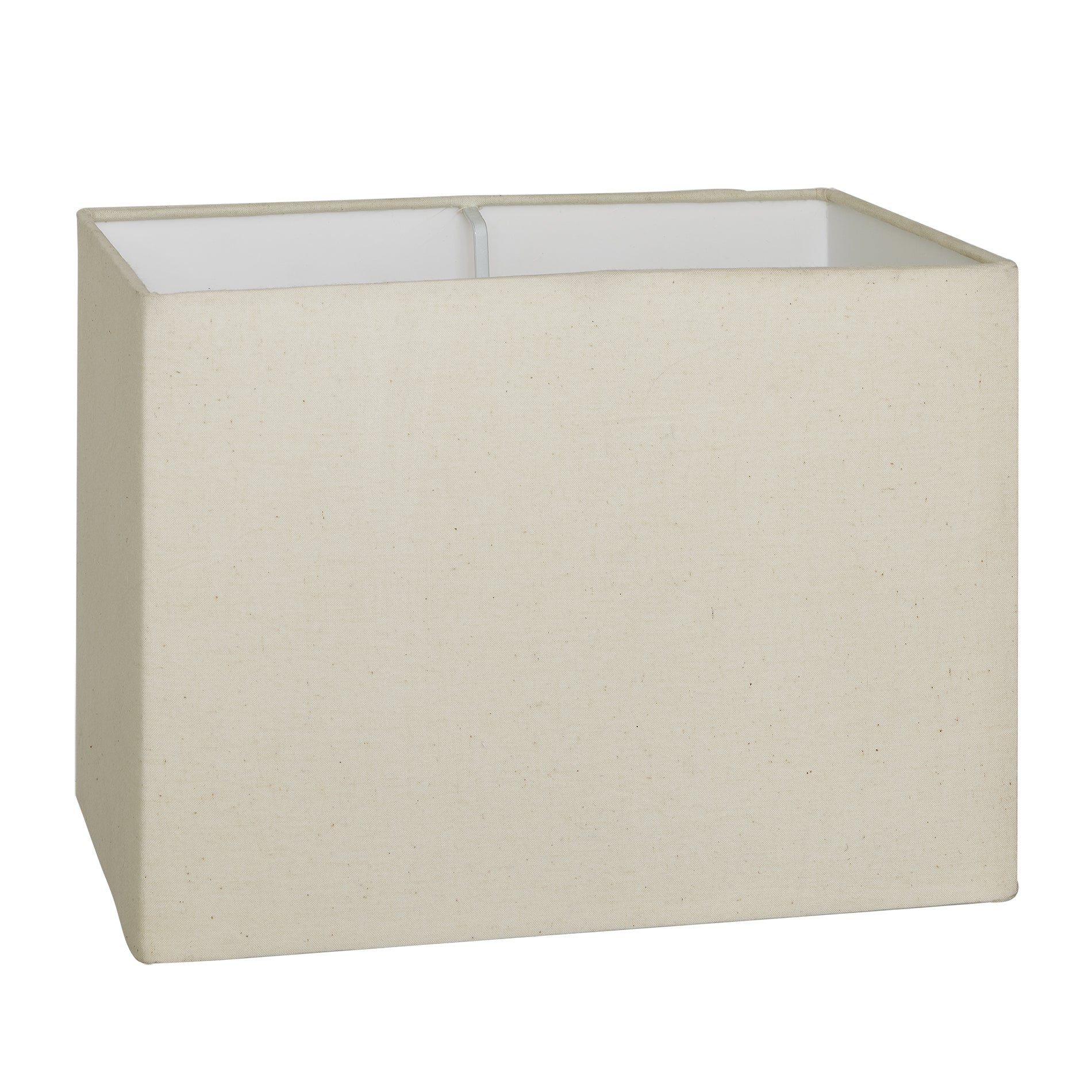 Lighting Raft Rounded Rectangular Shaoe Natural Fabric Rounded Rectangle Shade | Shop Online