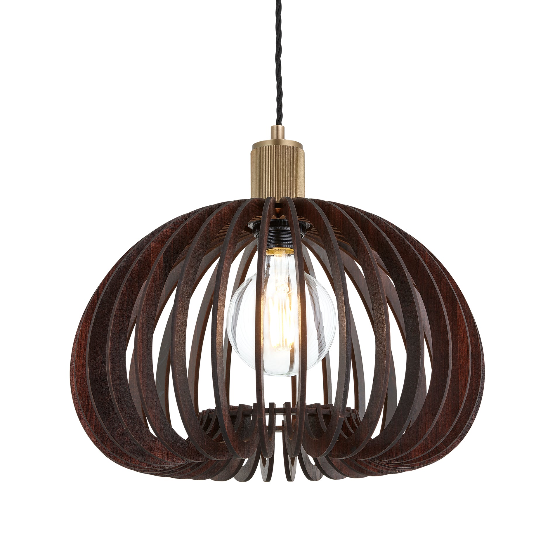 Light Rift Rift Wood Mushroom Pendant Light | Trade Pricing