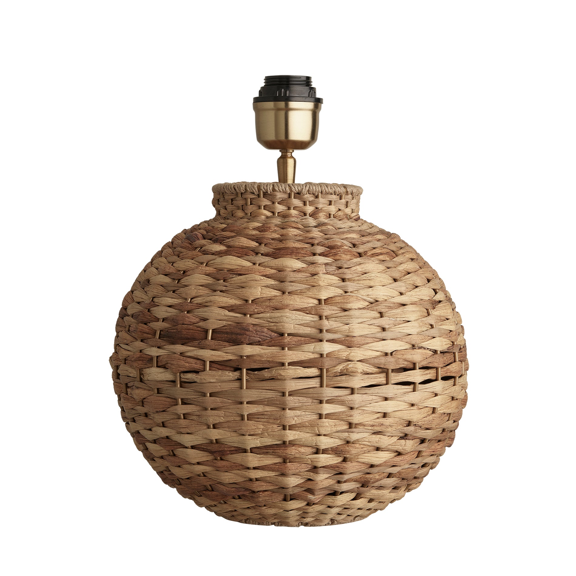 Sea Grass Round Table Lamp Base | Free Returns