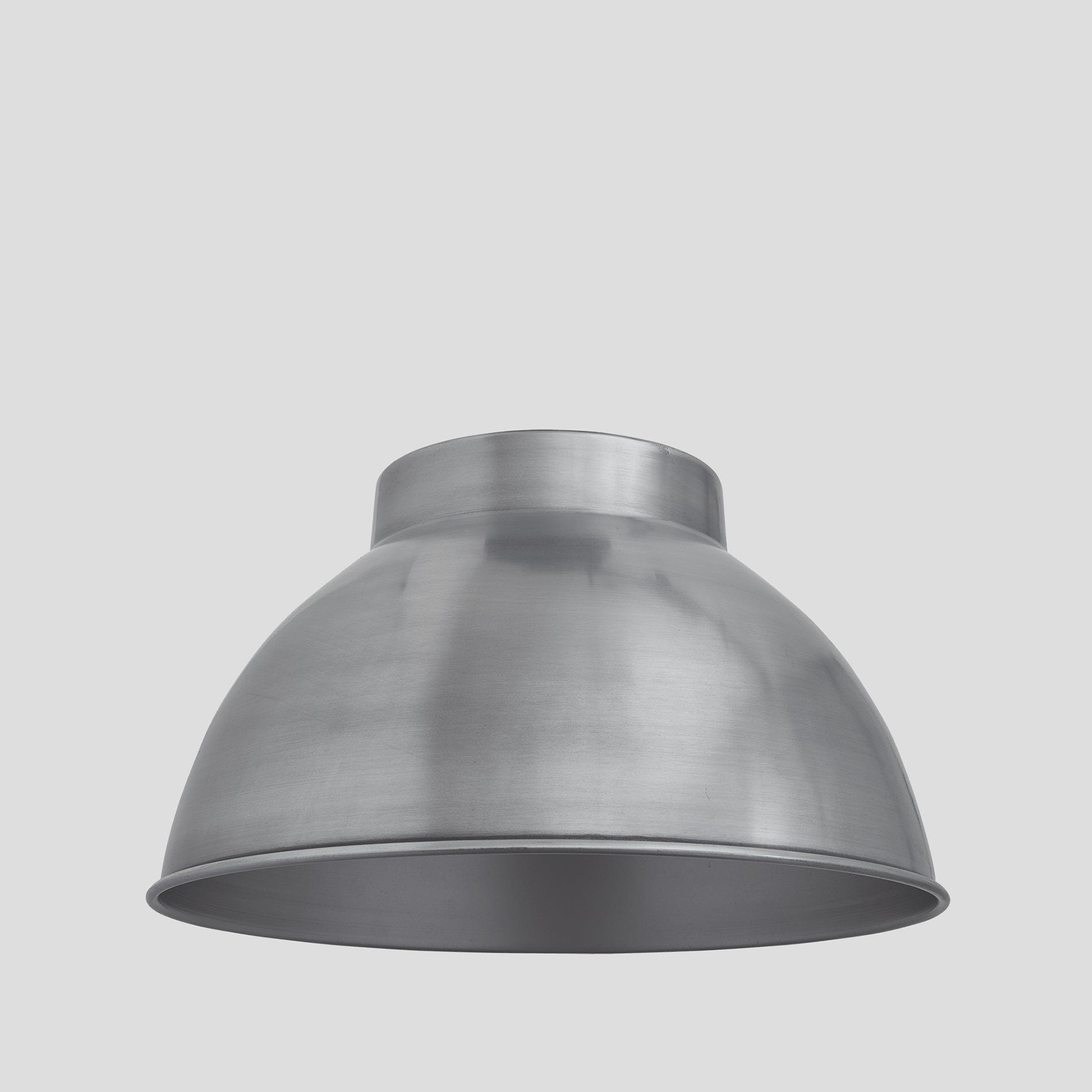 Dome - 13 Inch - Light Pewter - Shade Only Industville D13-LP-SO
