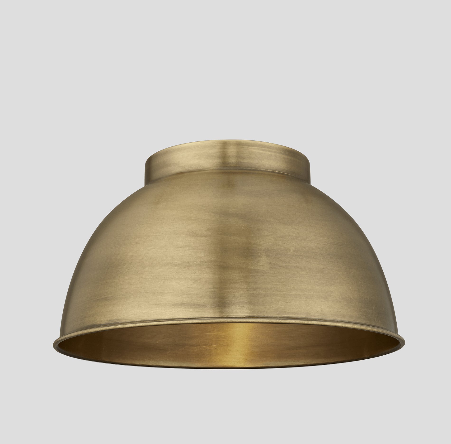 Dome - 17 Inch - Brass - Shade Only
