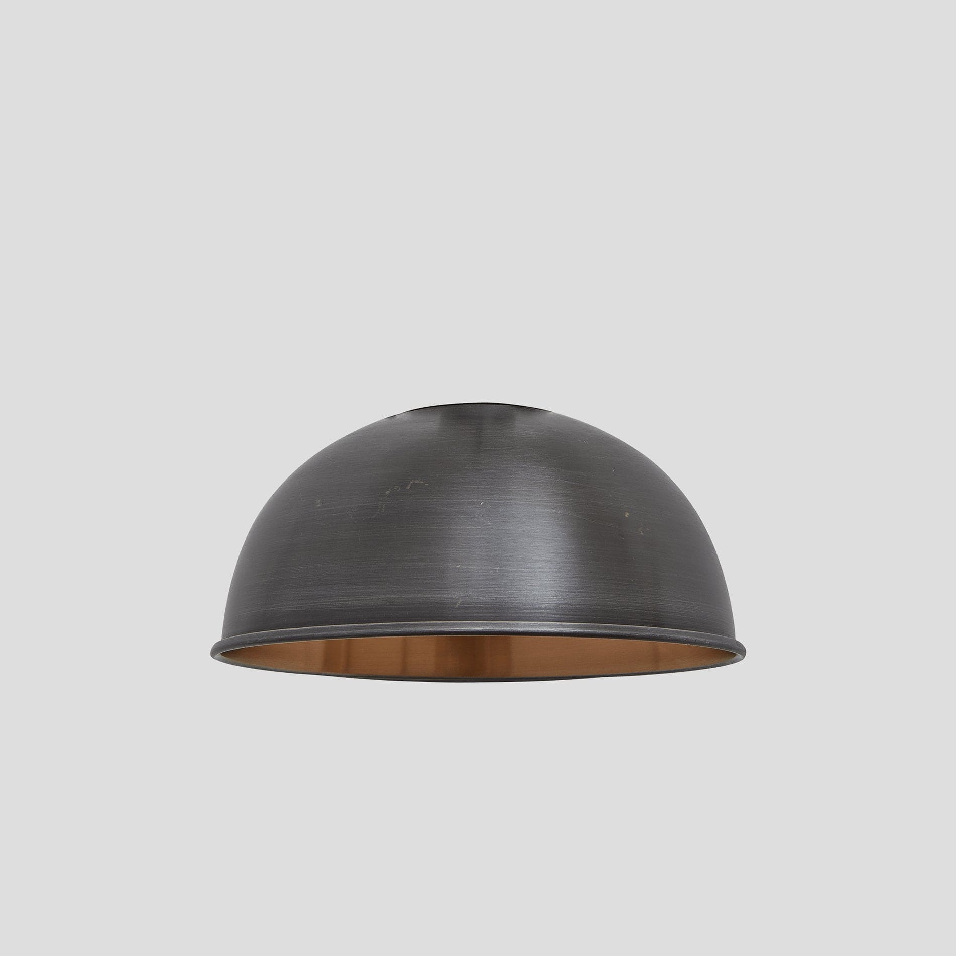 Dome - 8 Inch - Pewter & Copper - Shade Only Industville D8-CP-SO