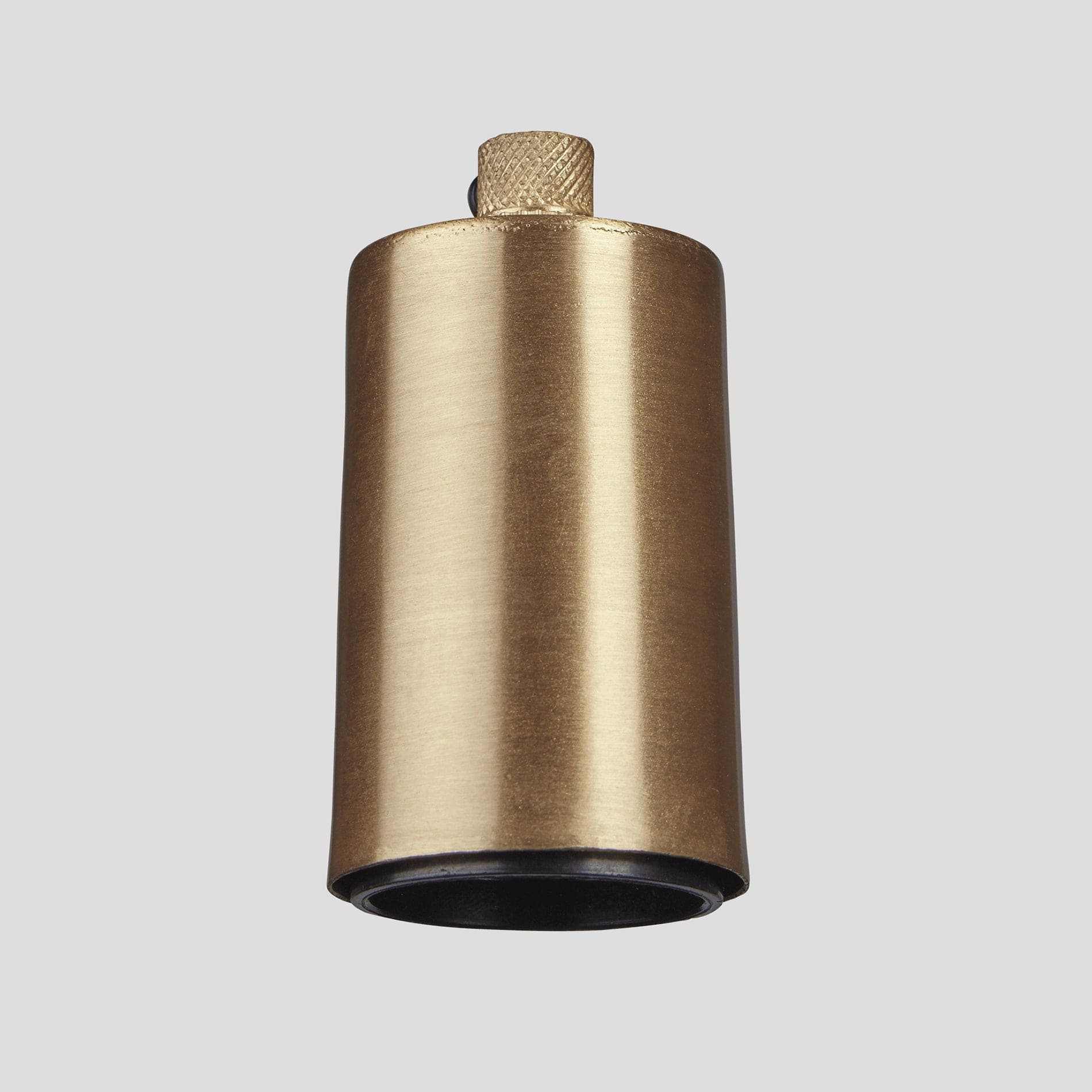 Sleek Edison ES E27 Bulb Holder - Brass Industville SL-BH-B